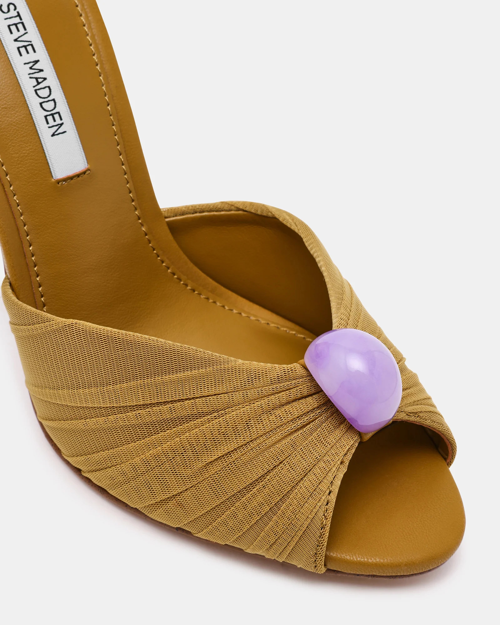 PRIYA Stone Olive Mule Women's Heel | Steve Madden (US)