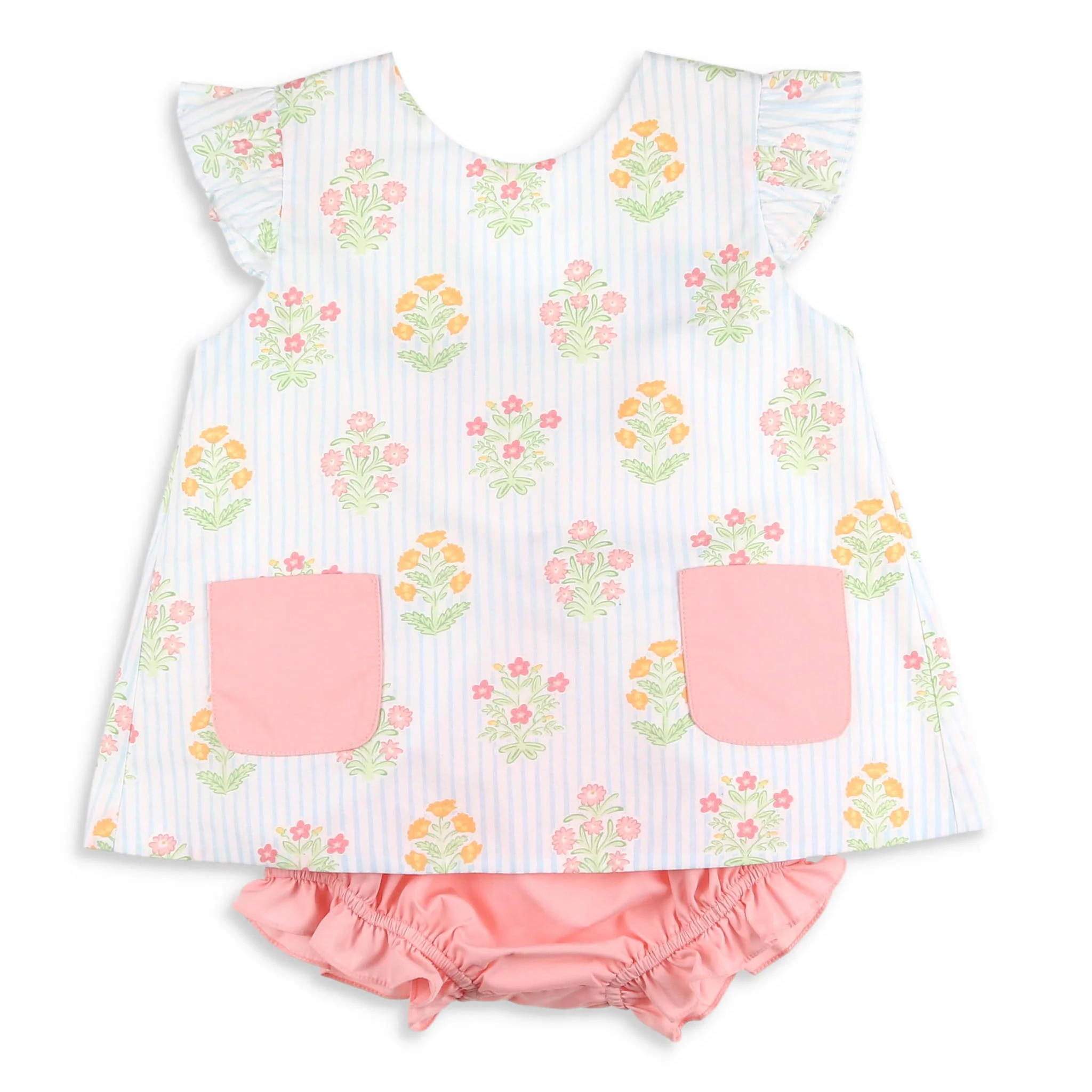 Girls Easter Bouquet Bow Set - Shrimp and Grits Kids | Shrimp and Grits Kids