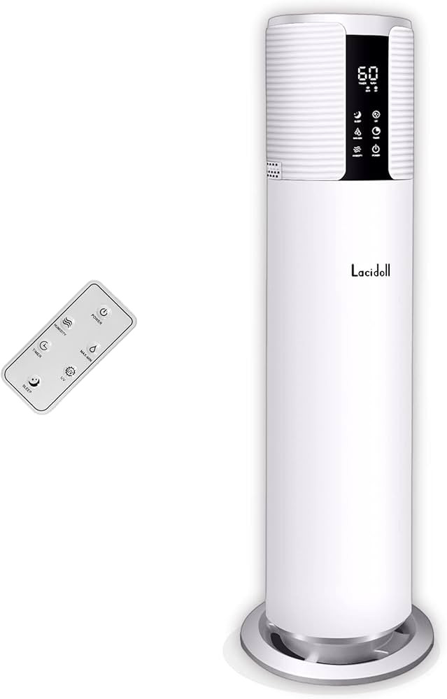 Humidifiers for Large Room 2.1Gal/8L LACIDOLL Ultrasonic Cool Mist Top Fill Humidifier for Bedroo... | Amazon (US)