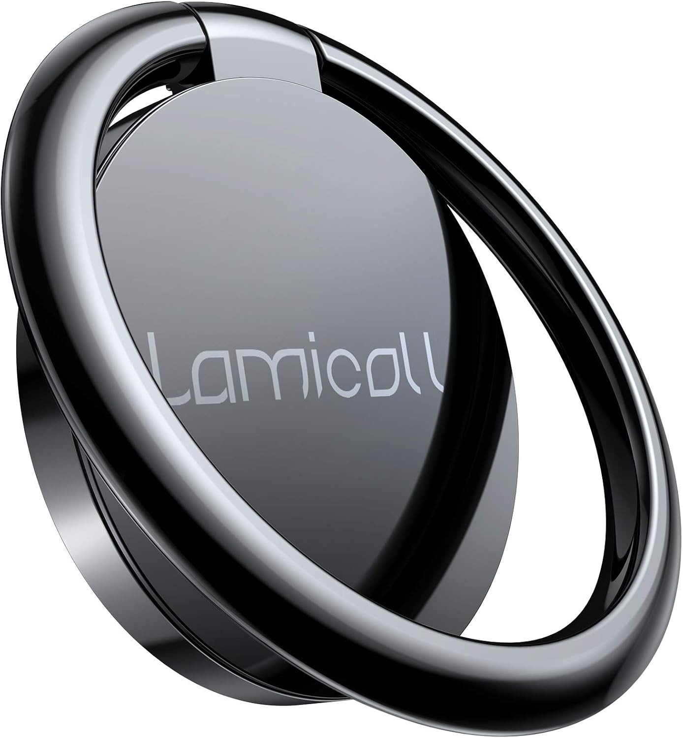 Cell Phone Ring Holder Finger Stand - Lamicall Phone Kickstand, Metal Grip Hook Work with Magneti... | Amazon (US)