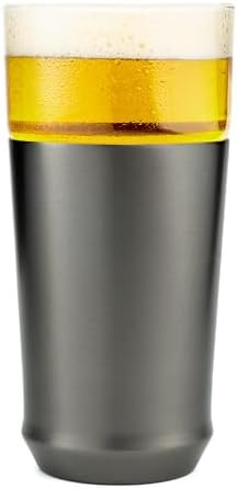 Elevated Craft Hybrid Vacuum Insulated Stainless Steel Base with Removable Pint Glass Insert, Ide... | Amazon (US)