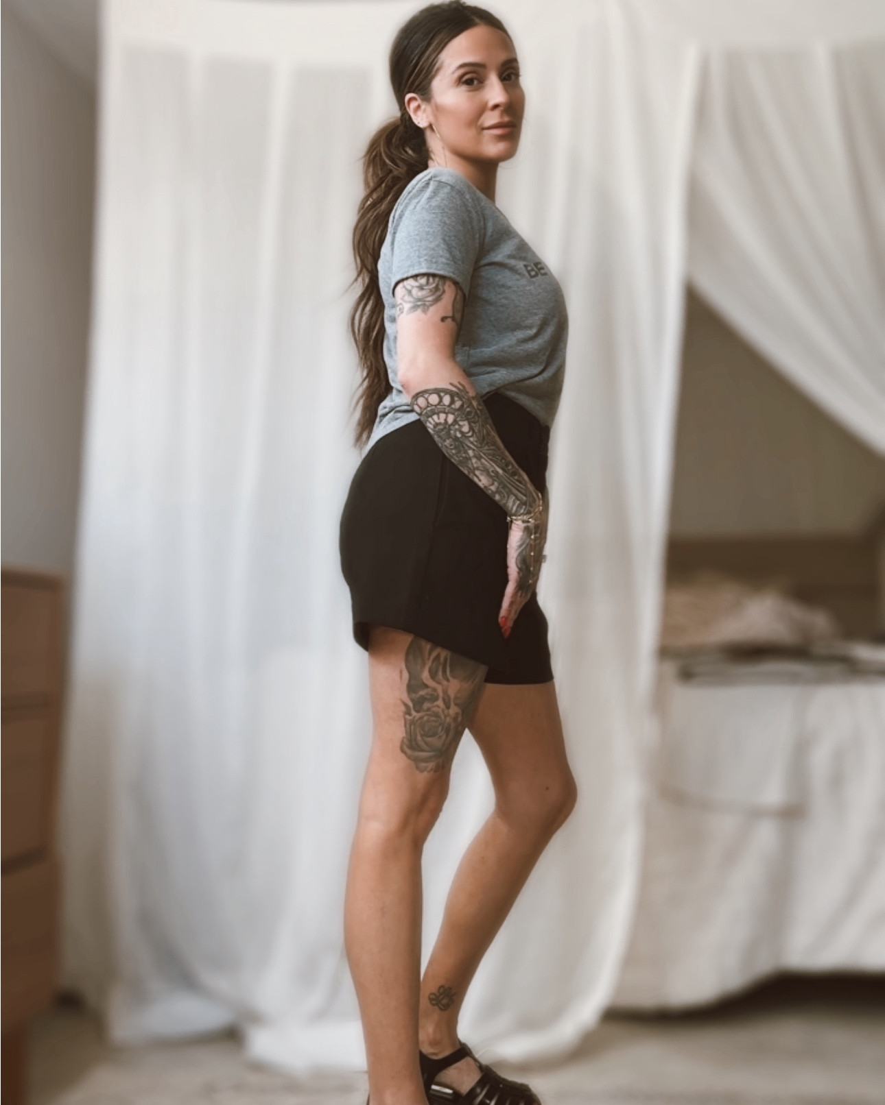 Women's High-Rise Chino Shorts - A New DayT™ | Belt-loop waistband
Fly-hook and zipper fastening
High-rise cut, straight fit
Side and back pocket

#LTKOver40 #LTKStyleTip #LTKSeasonal