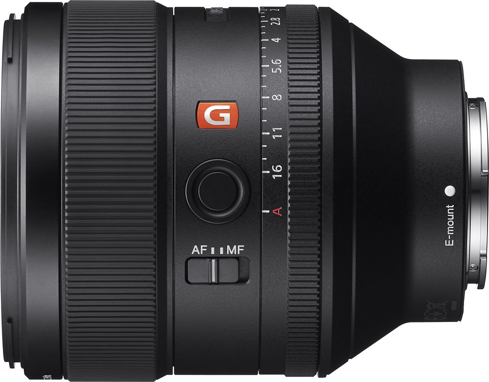 Sony G Master FE 85 mm F1.4 GM Full-Frame E-Mount Mid-range Telephoto Lens Black SEL85F14GM - Bes... | Best Buy U.S.