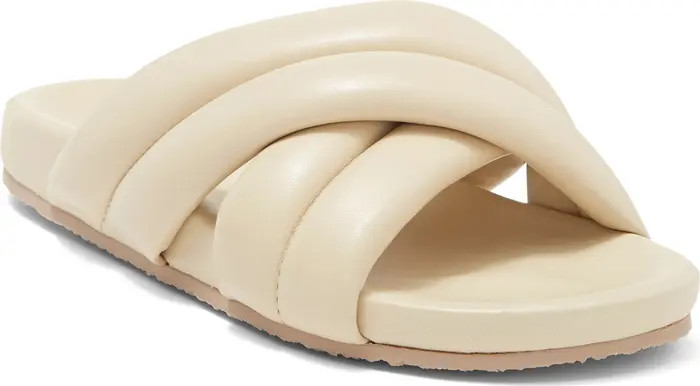 Trust Me Leather Slide Sandal (Women) | Nordstrom Rack