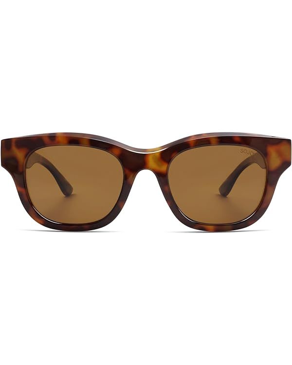 SOJOS Polarized Sunglasses womens men Trendy Small Designer Shades SJ2289 | Amazon (US)