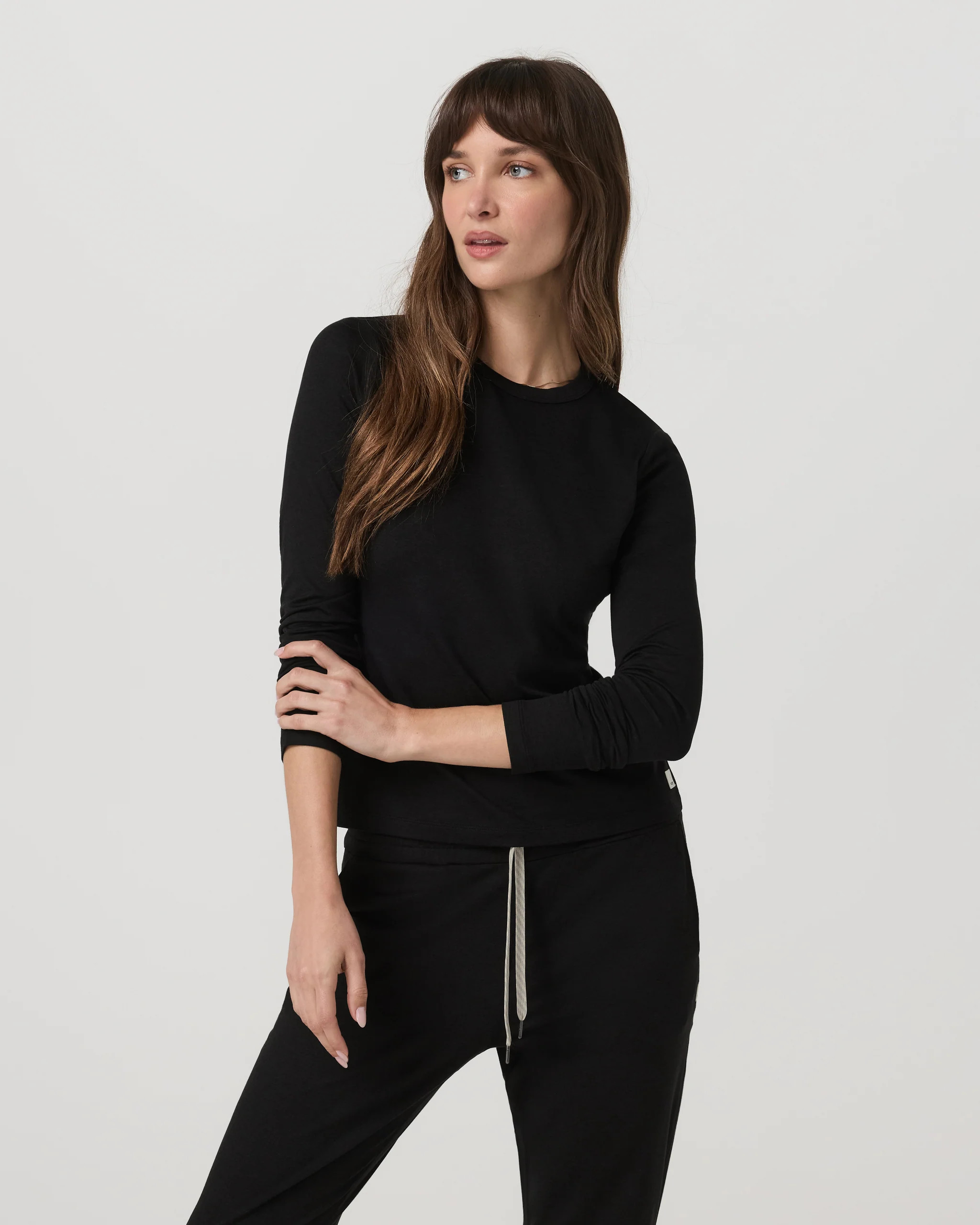 Long Sleeve Halo Essential Crew Tee | Vuori Clothing (US & Canada)