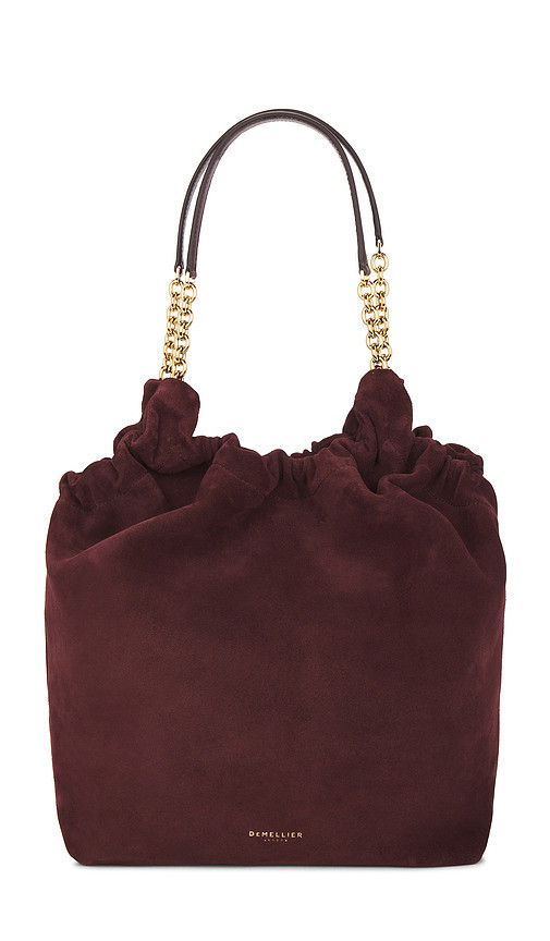 DeMellier London Miami Handbag in Burgundy. | Revolve Clothing (Global)