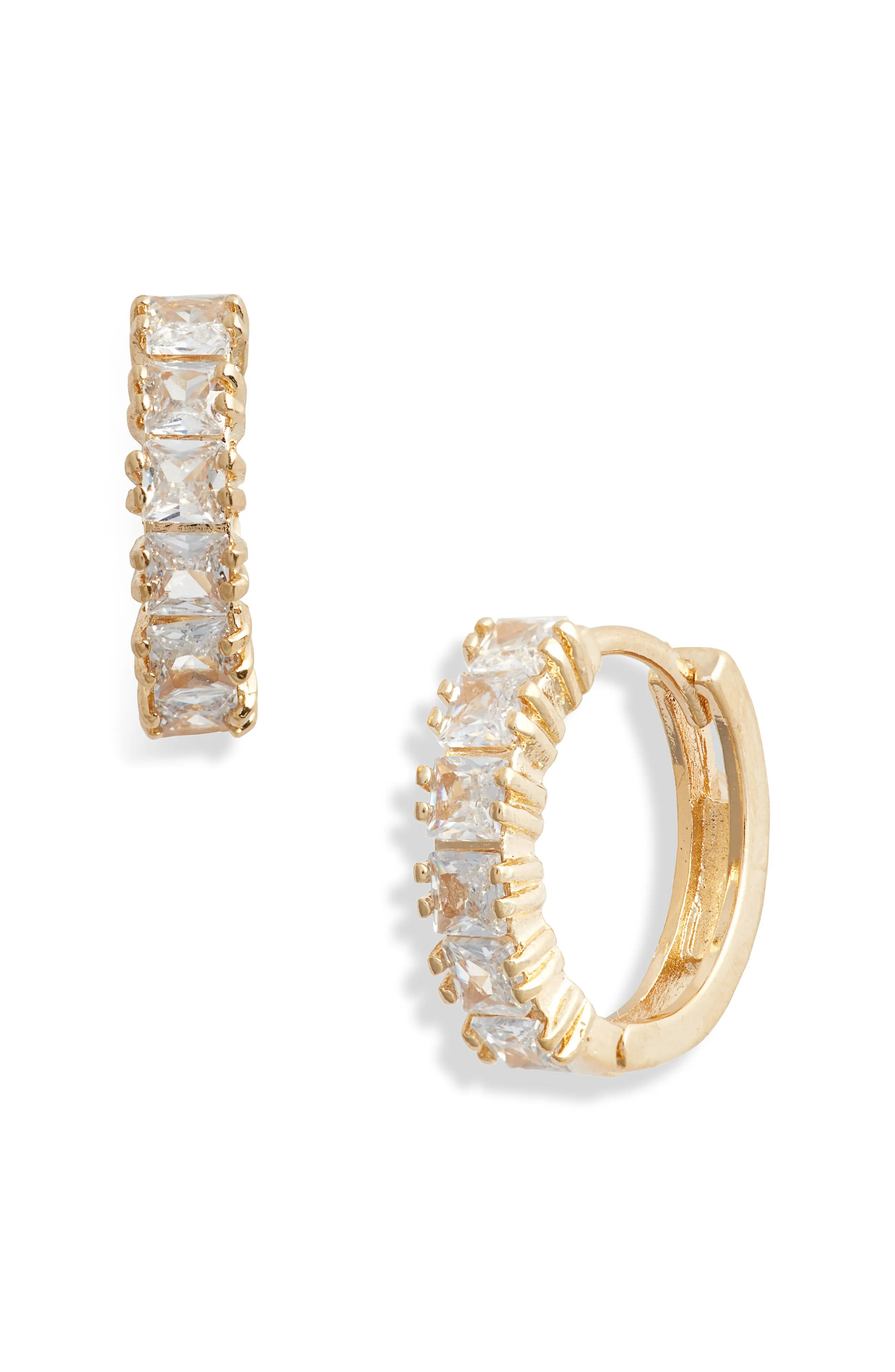 Child of Wild Venice Cubic Zirconia Huggie Hoop Earrings (Women) | Nordstrom | Nordstrom