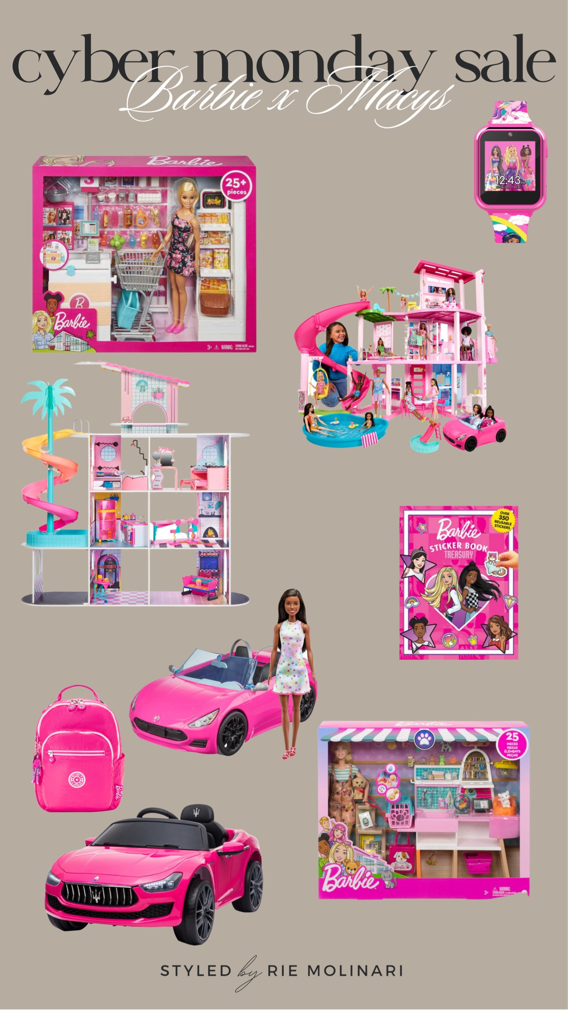 Barbie cyber Monday sale alert at Macys that make great gifts! 🎅🏼✨🎁

#LTKGiftGuide #LTKCyberWeek #LTKsalealert