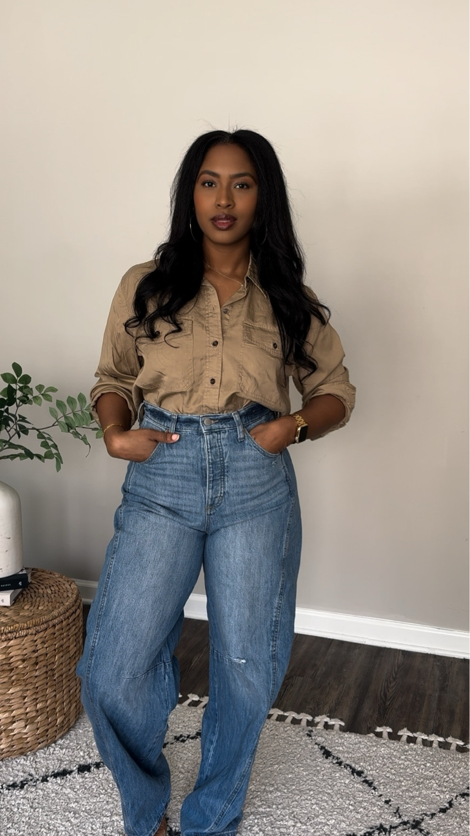 Target find!! Barrel wide leg jeans!

#LTKStyleTip #LTKFindsUnder50 #LTKFallSale