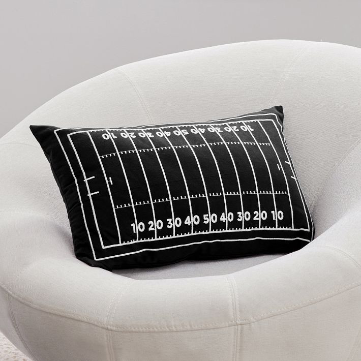 Football Field Pillow | Pottery Barn Teen