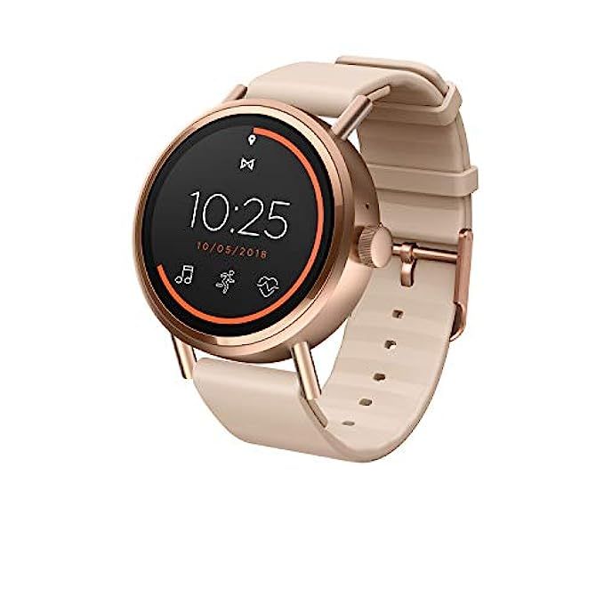 Misfit Vapor 2 Stainless Steel and Silicone Touchscreen Smartwatch Color: Rose Gold Pink (MIS7104) | Amazon (US)