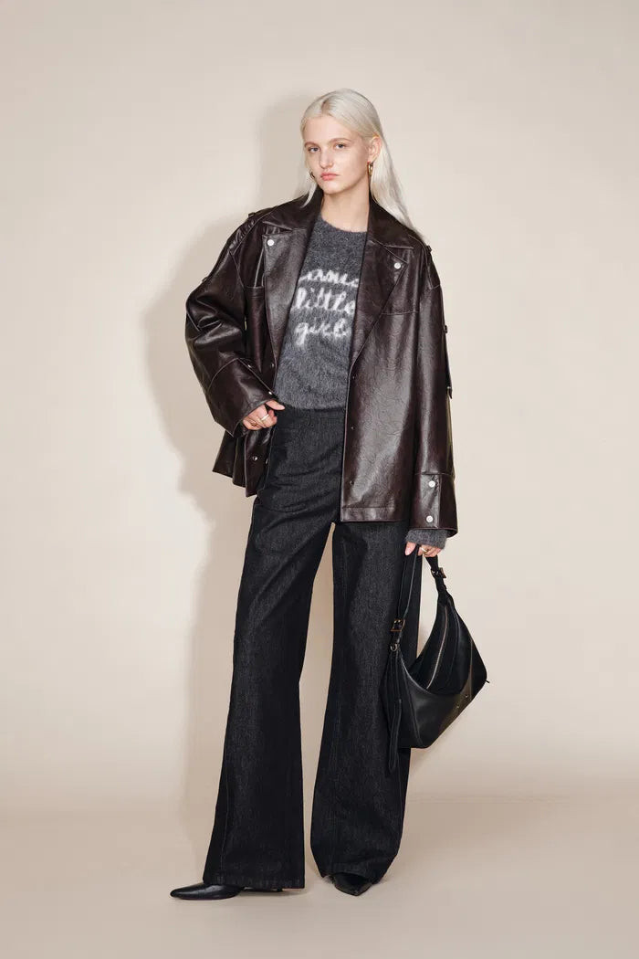 Irina Biker Jacket in Faux Leather | Fabrique