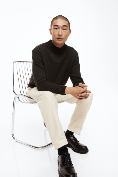 Regular Fit Wool-blend jumper | H&M (UK, MY, IN, SG, PH, TW, HK)