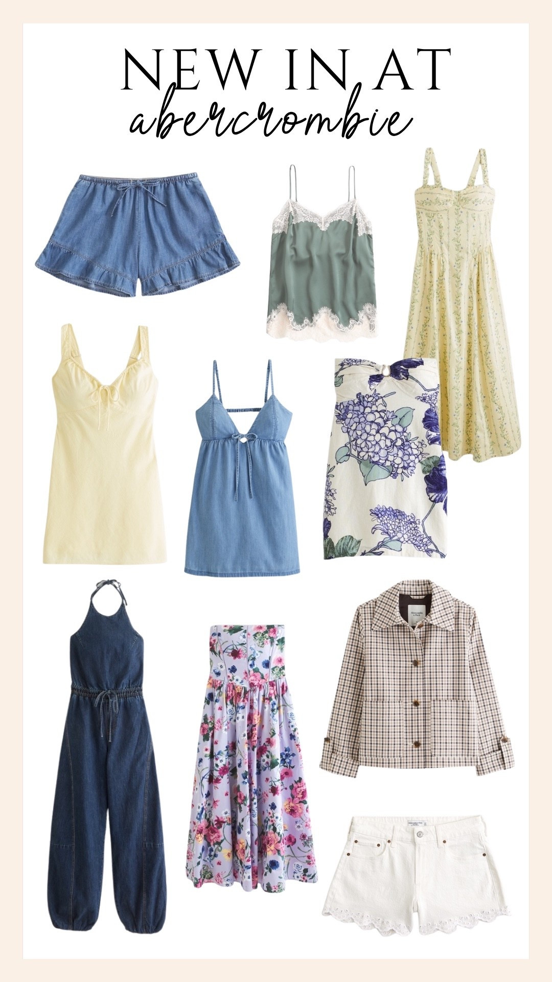 New in at Abercrombie for spring 2026!

#LTKootd #LTKgrwm