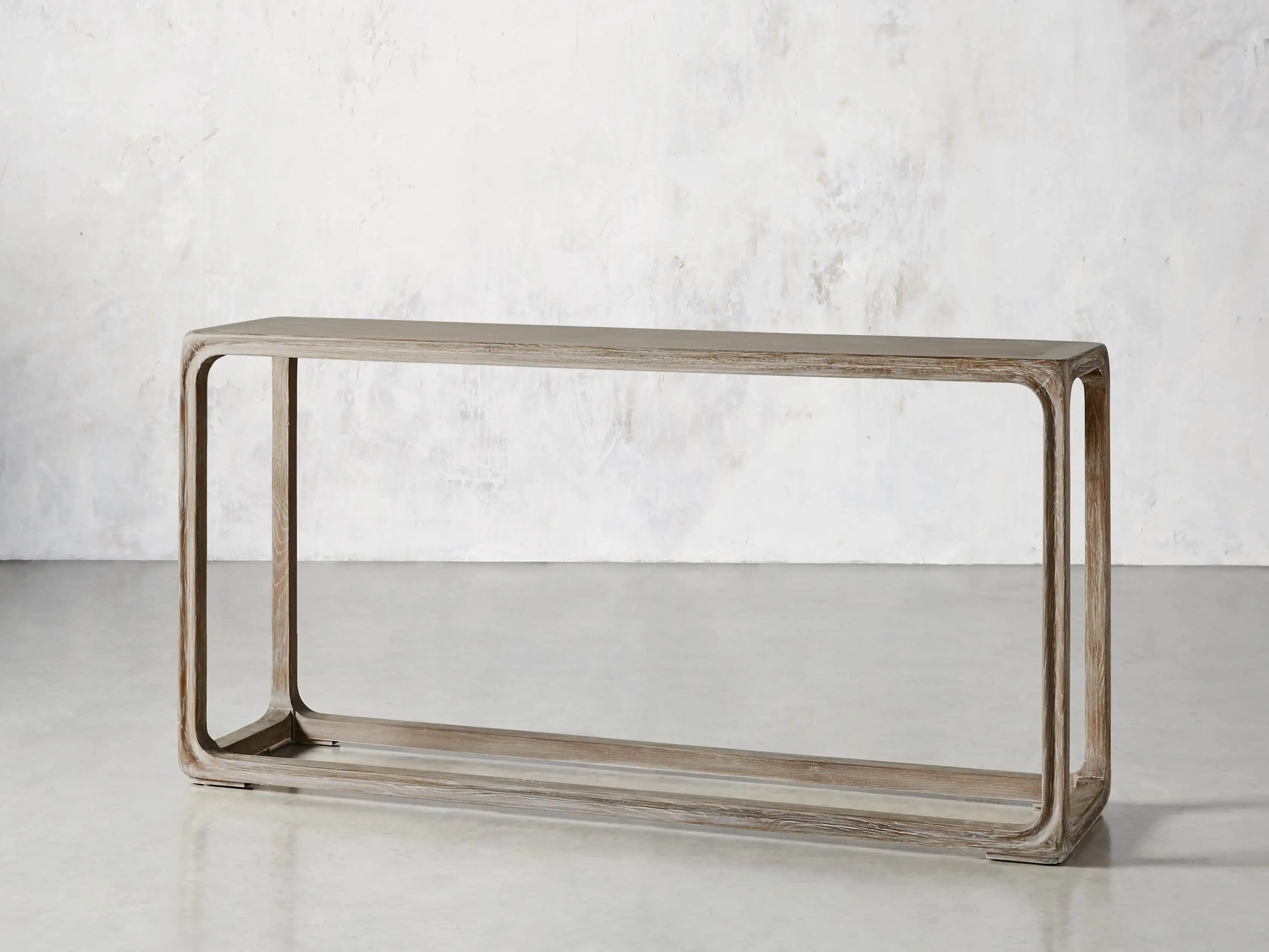 Bertogne Console Table in Bertogne Brown | Arhaus