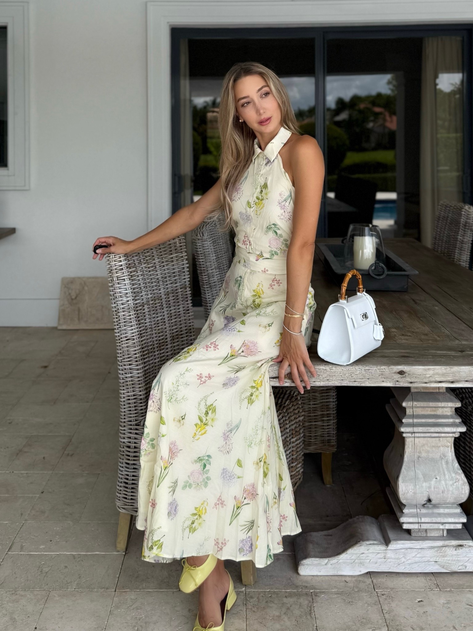 Gardner party, floral print halter dress. Took my usual size. 

#LTKStyleTip #LTKSeasonal #LTKOver40