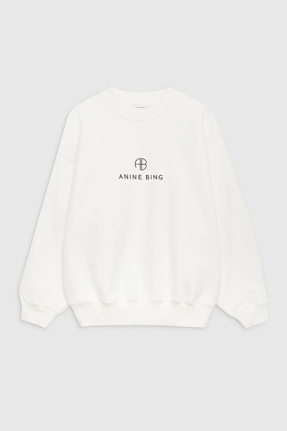 Jaci Sweatshirt Monogram | Anine Bing