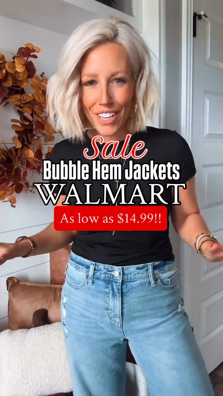 I love a good faux leather jacket and this one has the cutest bubble hem!!! Grab it now while it’s on sale!!! The black one is only $14.99!!!
⬇️⬇️⬇️
Jacket medium 
Tee medium 
Jeans sized down to a 2 


#LTKSaleAlert #LTKFindsUnder50 #LTKStyleTip