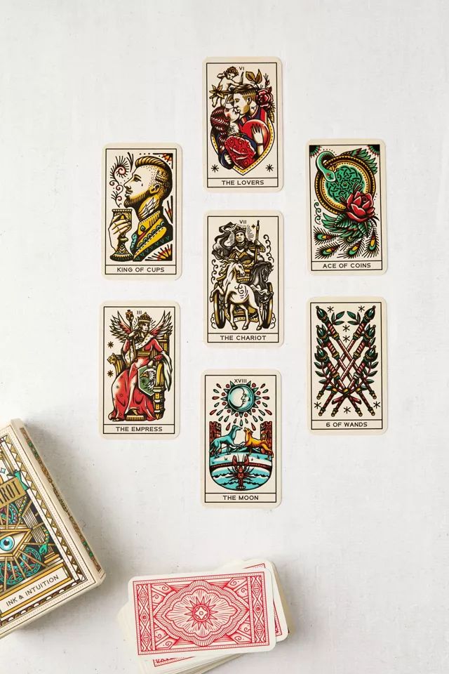 Tattoo Tarot: Ink & Intuition By Diana McMahon-Collins | Urban Outfitters (US and RoW)