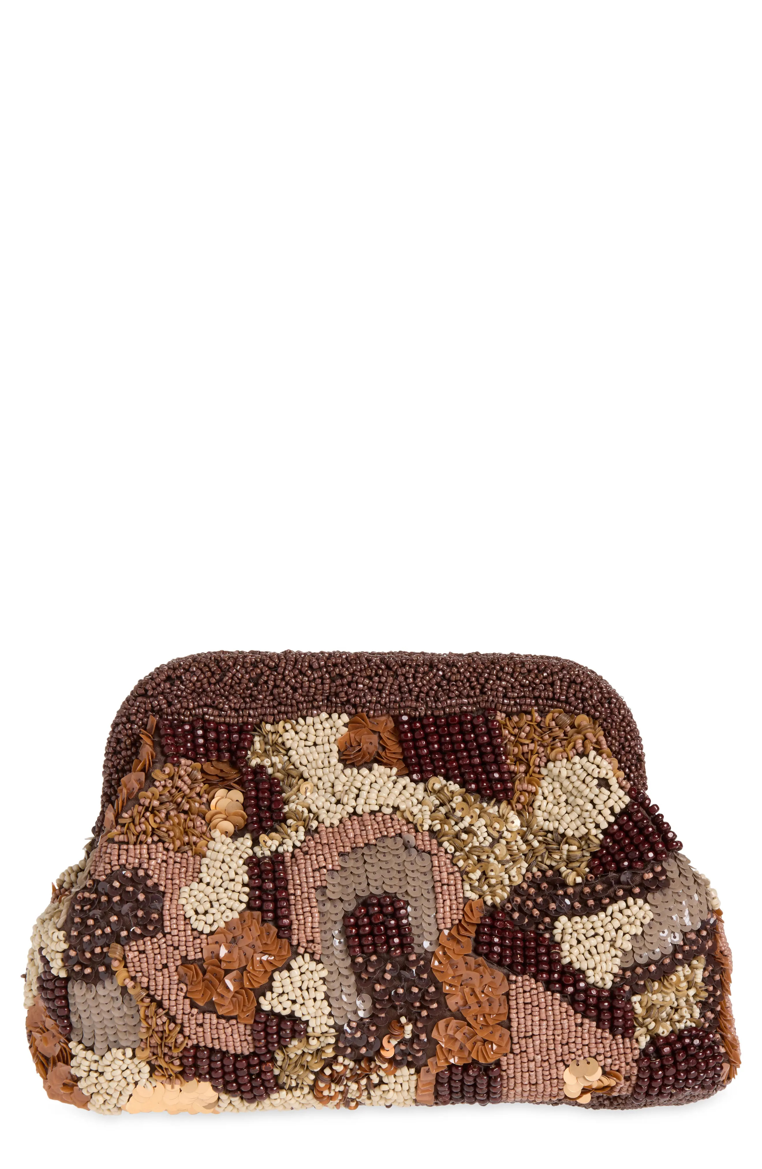 MANGO Tropic Beaded Clutch (Women) | Nordstrom | Nordstrom