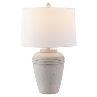 SAFAVIEH Demlin 24 in. Grey Table Lamp TBL4429A - The Home Depot | The Home Depot