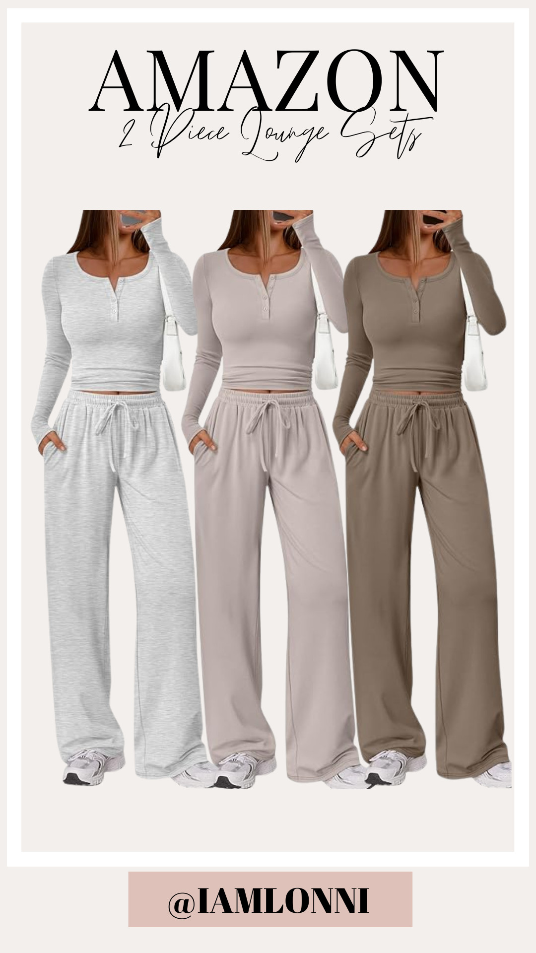 The effortless lounge sets you’ll want in every color! Comfy enough for home and cute enough for errands. 🤎

#LTKStyle #AmazonFashion #LoungeSet #CozyStyle
 

 #LTKgrwm #LTKootd #LTKvlog