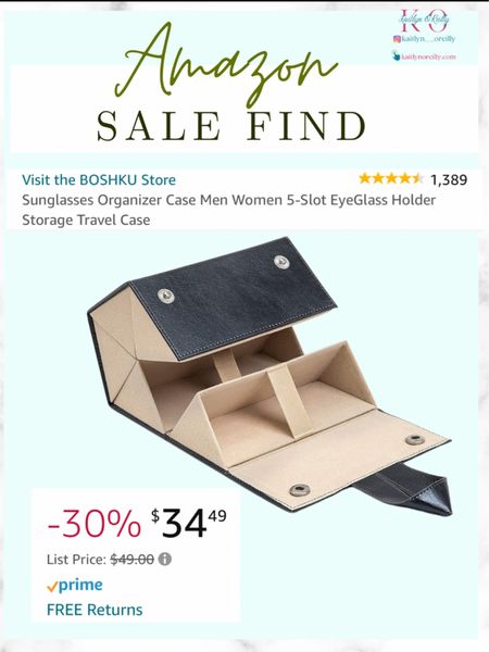 Amazon find on sales This sunglass holders perfect for traveling.

Amazon finds , amazon must haves , travel , travel must haves , travel essentials , storage and organization , organization , storage , amazon gifts , gifts , unique finds , amazon sale , sale , amazon deals , deals  



#LTKstyletip #LTKhome #LTKtravel #LTKunder100 #LTKunder50 #LTKsalealert #LTKSeasonal #LTKstyletip #LTKU #LTKFind
