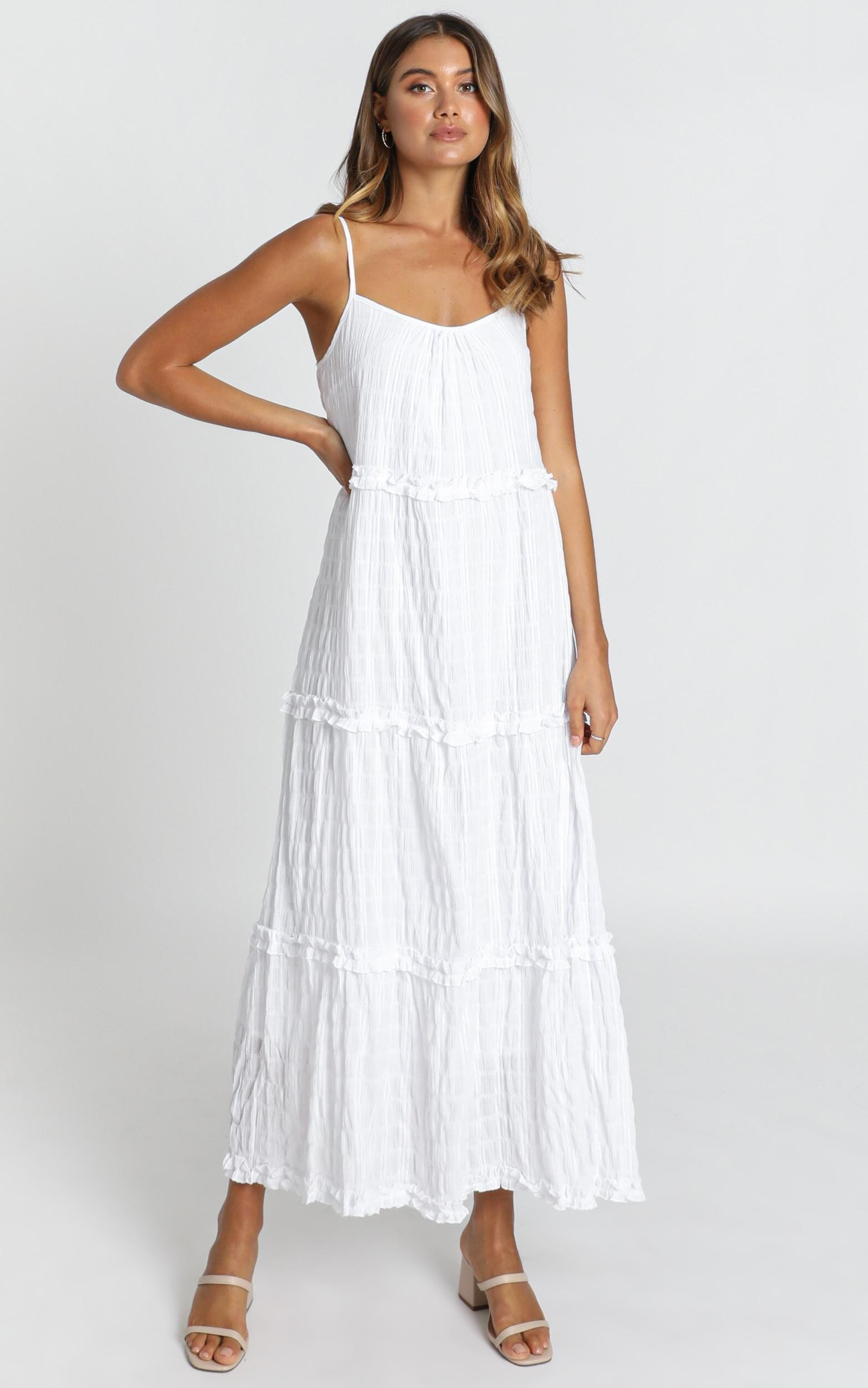 Coastal Breeze Dress in White | Showpo - deactived