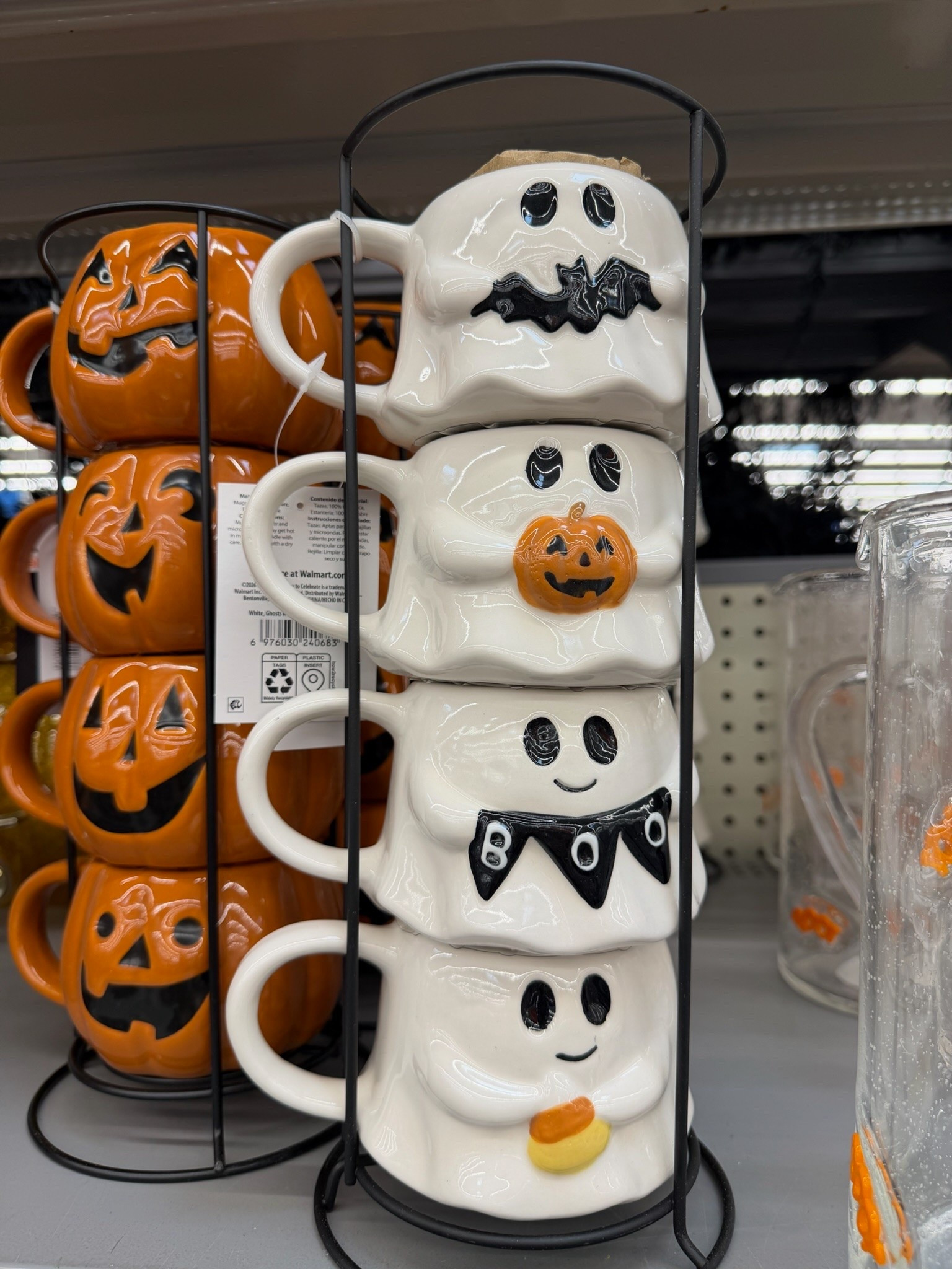 The cutest stacking mugs from Walmart! Walmart home. Walmart Halloween decor. Walmart Halloween mug.

#LTKSeasonal #LTKHome #LTKstorytime