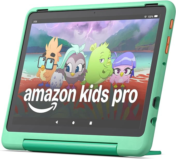 Amazon Fire HD 10 Kids Pro tablet (newest model) ages 6-12 | Bright 10.1" HD screen | Slim case f... | Amazon (US)