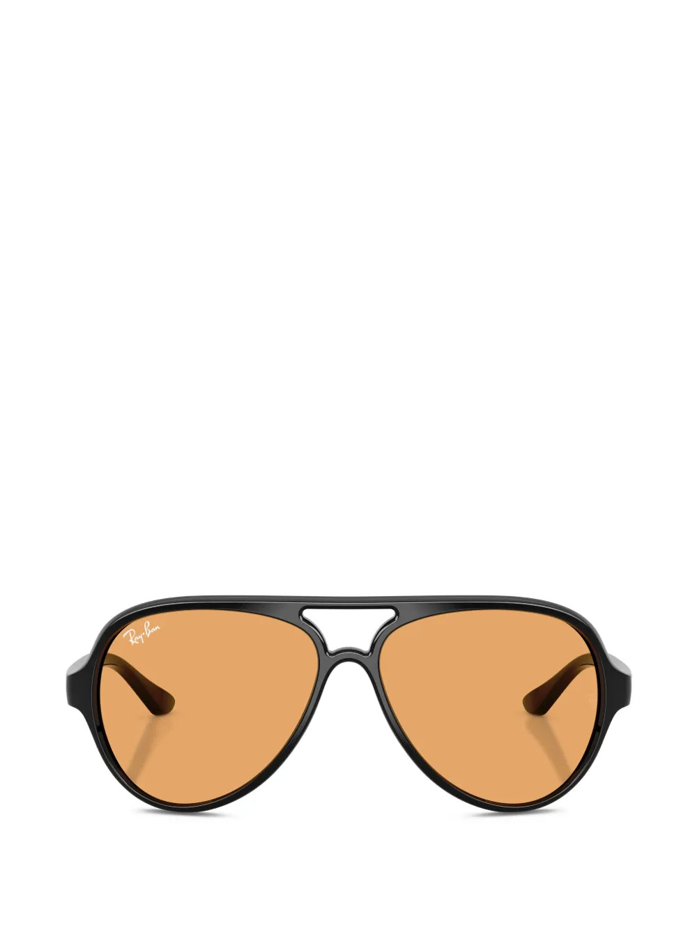 Ray-Ban 캣츠 5000 파일럿 프레임 선글라스 | 블랙 | FARFETCH KR | Farfetch Global