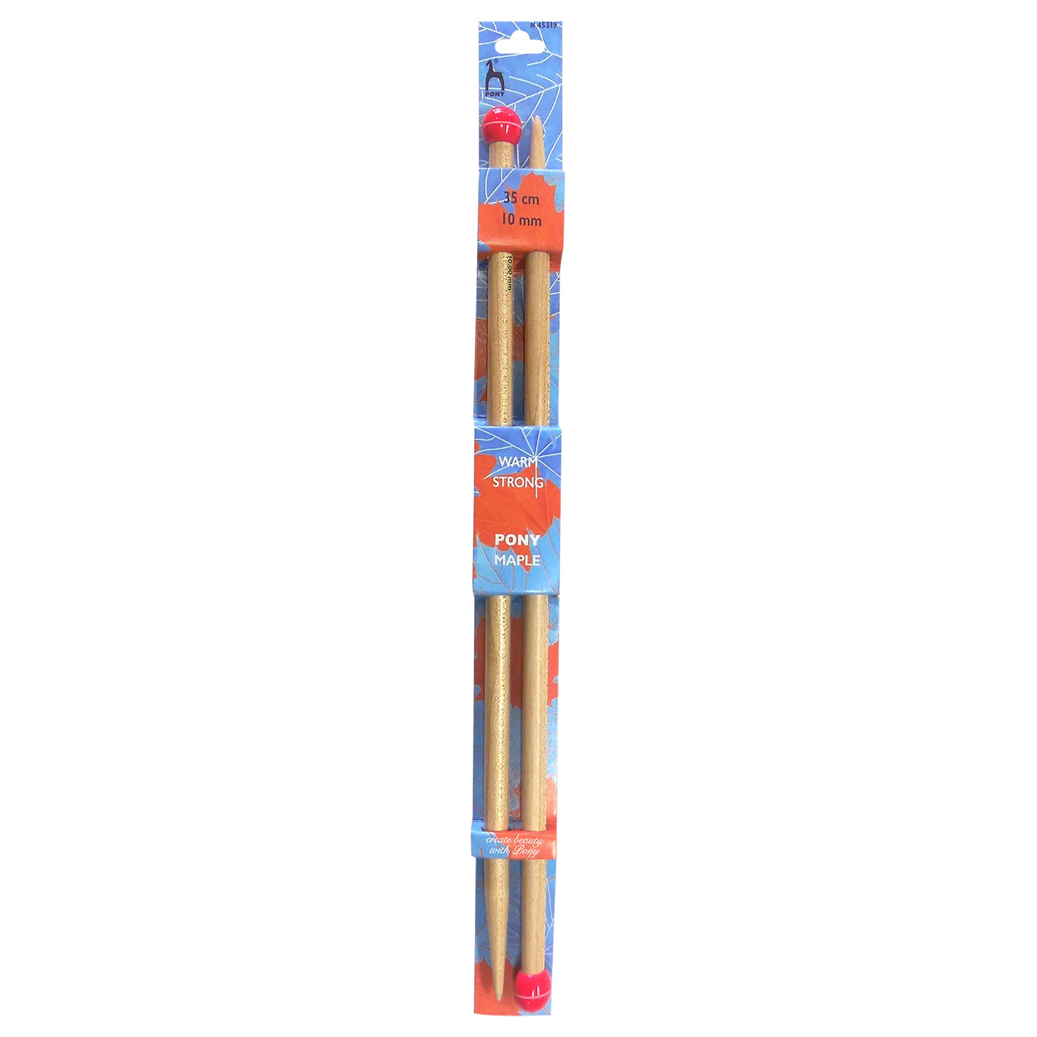 Pony Maple Single Point Knitting Needles, 35cm | John Lewis (UK)