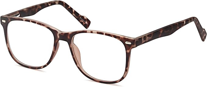 Blue Light Blocking Glasses for Women Men - Designer Computer Screen Glasses Black Tortoise Frame... | Amazon (US)