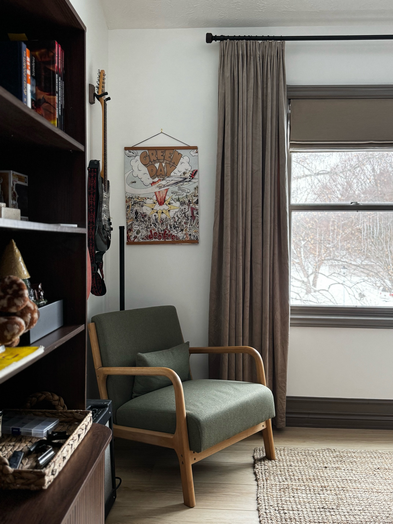 I used two panels on each side (4 total) and added the pleat tape at the top for extra crisp pleats. 

#LTKHome #LTKStyleTip