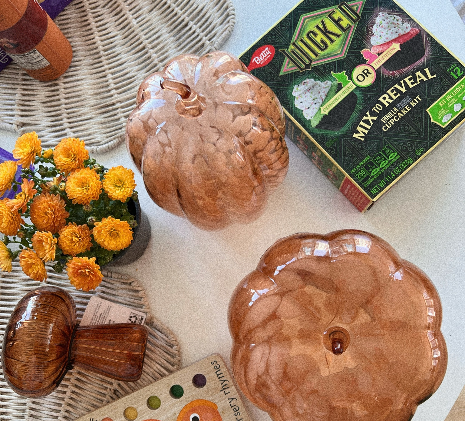 Walmart Fall finds! 

Glass pumpkins and cupcakes  

#LTKFindsUnder50 #LTKSeasonal #LTKHome
