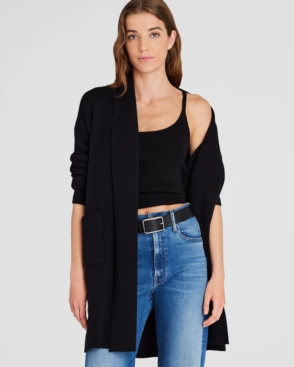 Wool Cashmere Wrap Cardigan | Club Monaco (Global)