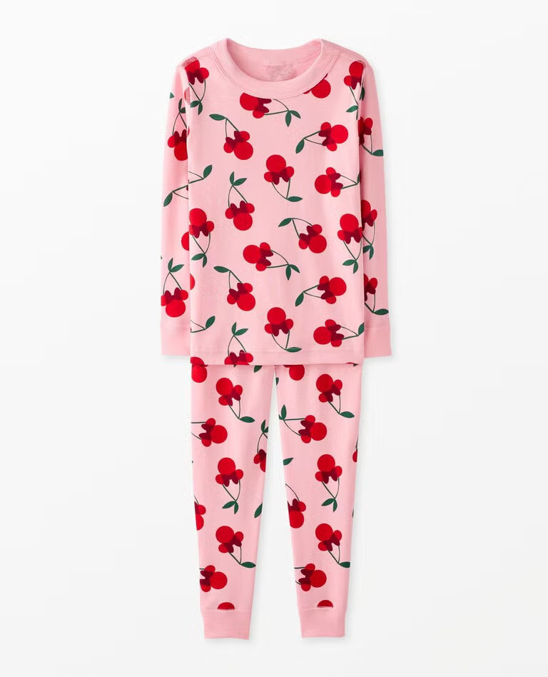 Kids Disney Minnie Mouse Long John Pajama Set | Hanna Andersson