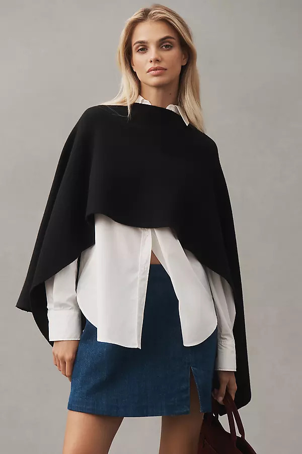 Knit Poncho | Anthropologie (US)