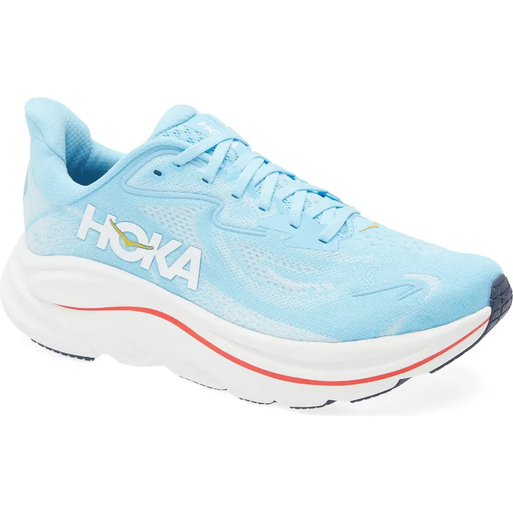 HOKA Clifton 10 Running Shoe in Soaring Blue/frost at Nordstrom, Size 7 | Nordstrom