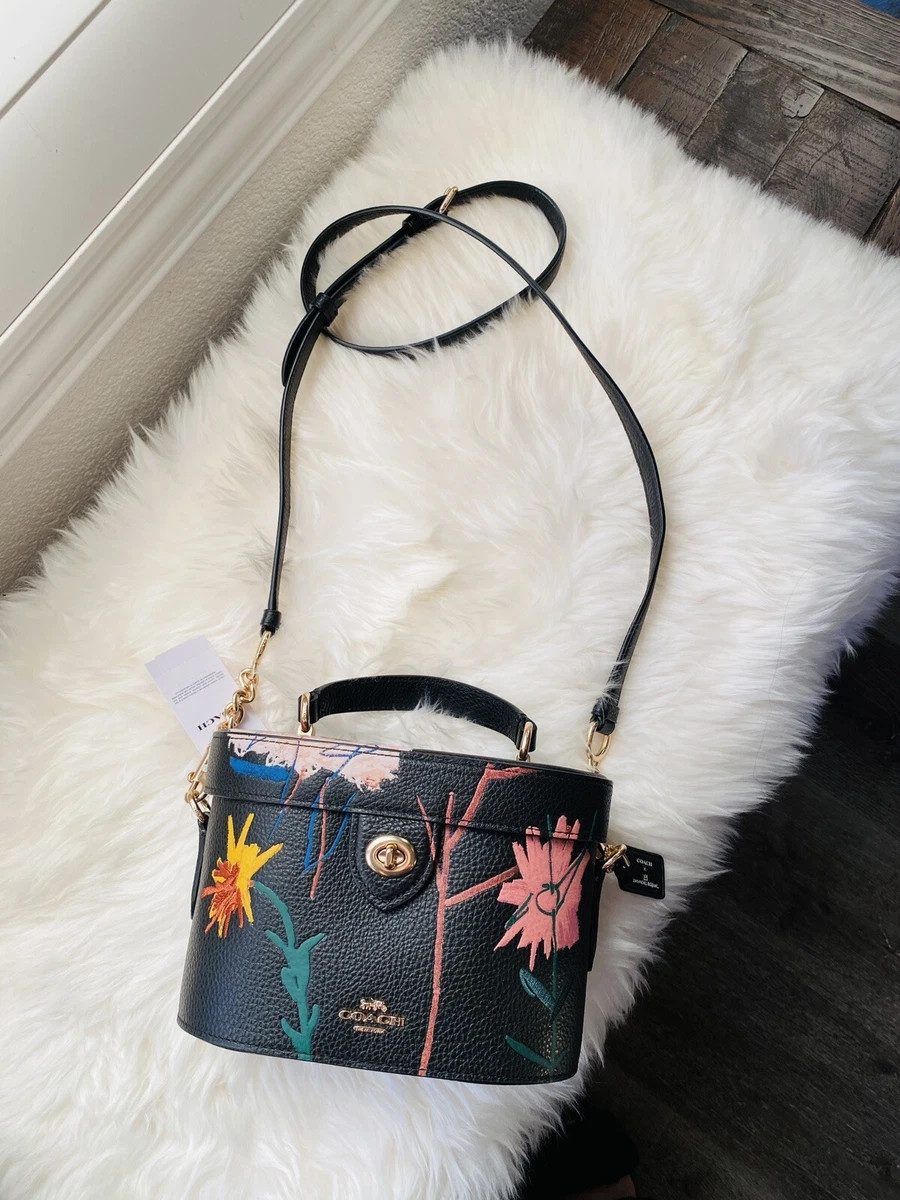 NWT Coach X Jean Michel Basquiat Kay Leather Crossbody C5656 $428  | eBay | eBay US