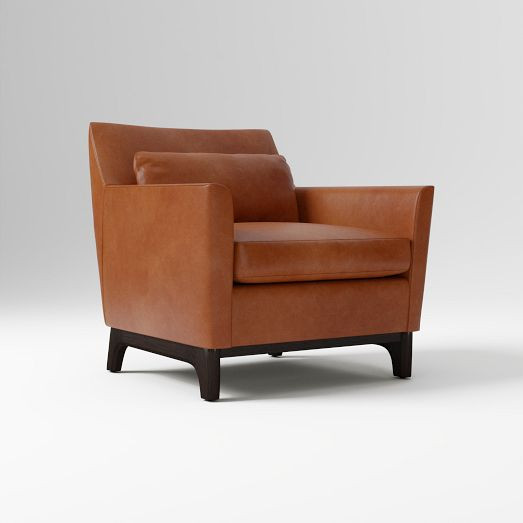 Harvey Leather Chair | West Elm (US)