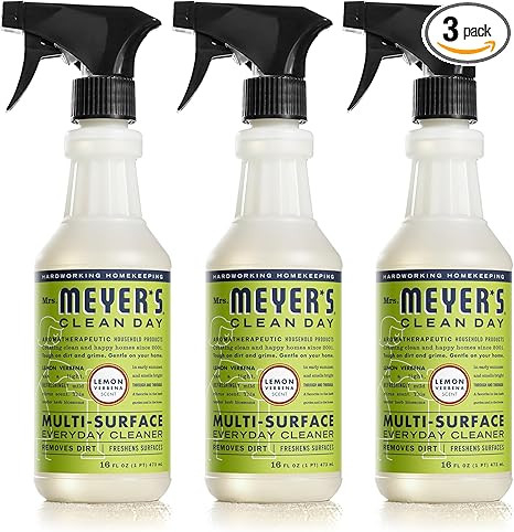 Mrs. Meyer's All-Purpose Cleaner Spray, Lemon Verbena, 16 fl. oz - Pack of 3 | Amazon (US)