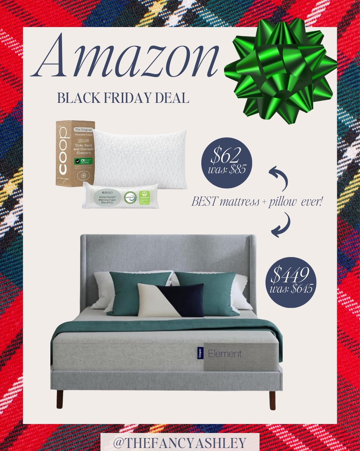My absolute FAVE pillow and mattress are on Black Friday SALE today over on Amazon. I'm totally obsessed and have them in EVERY room! Run don't walk!!


#LTKCyberWeek #LTKSaleAlert #LTKHome