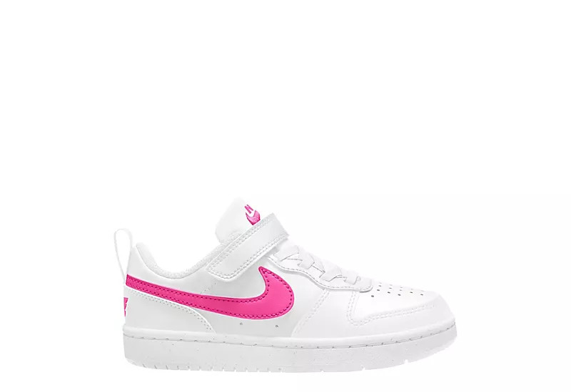 GIRLS LITTLE KID COURT BOROUGH LOW RECRAFT SNEAKER | Rack Room Shoes