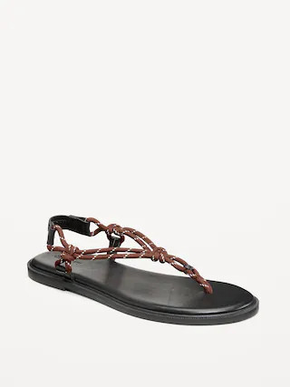 Knotted Rope Thong Sandal for Women | Old Navy (US)