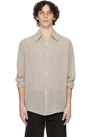 Beige Above Shirt | SSENSE