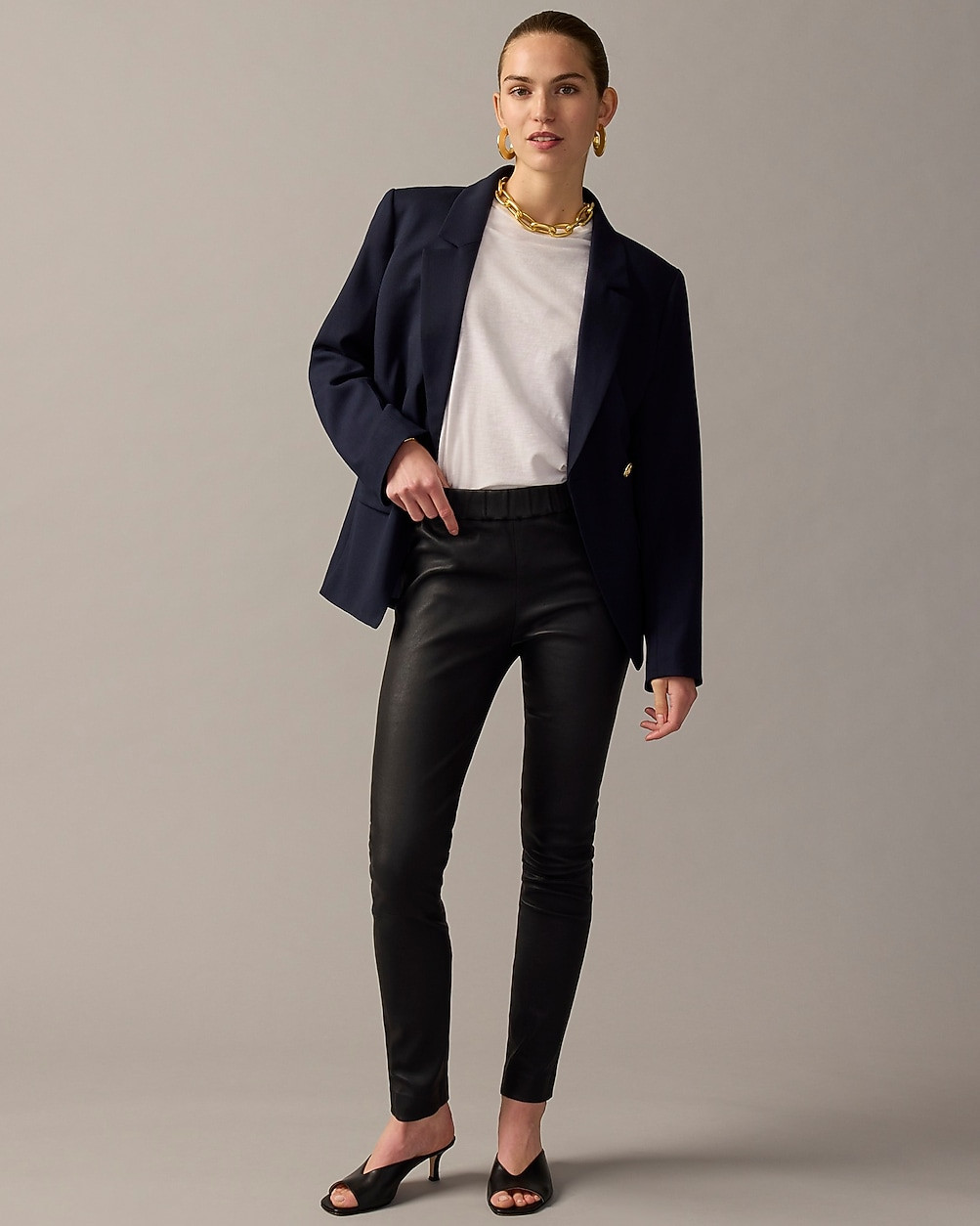 Collection leather leggings | J. Crew US