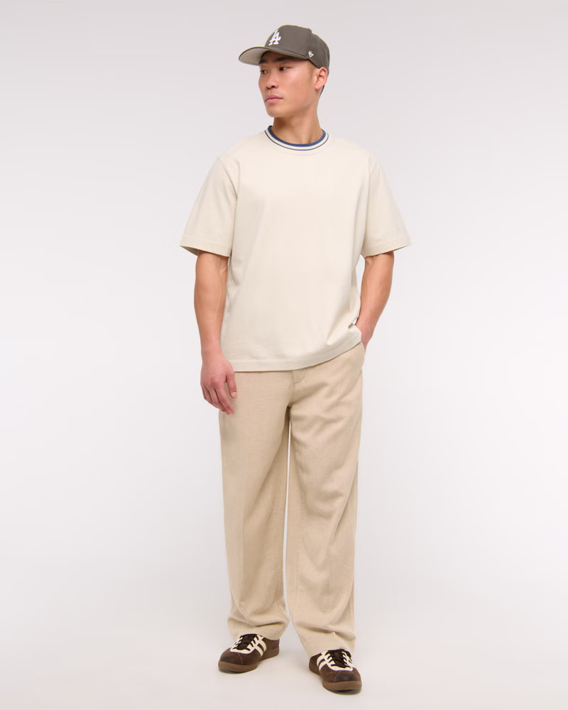 Men's Premium Heavyweight 2.0 Tee | Men's Tops | Abercrombie.com | Abercrombie & Fitch (US)