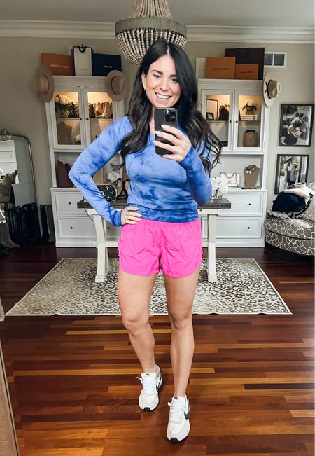 My favorite lulu shorts the track that in 3” have been fully restocked in sonic pink! Run!

#LTKfit #LTKSeasonal #LTKstyletip